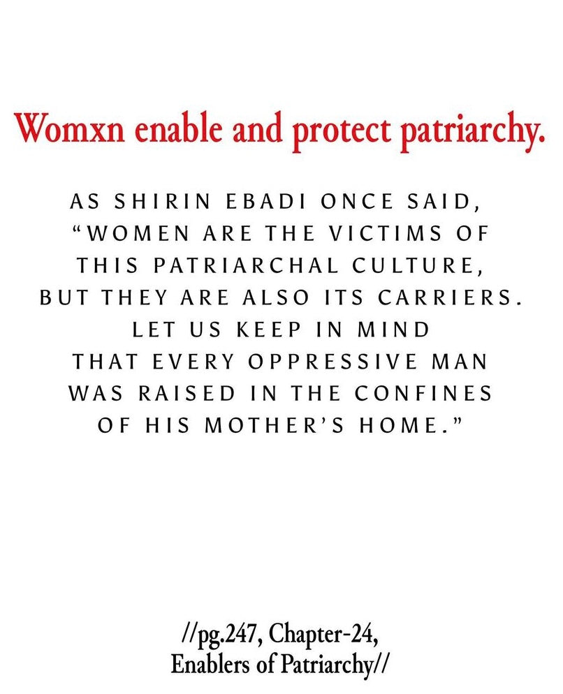 Enablers of Patriarchy: Chapter 24
