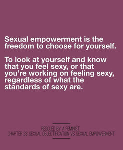 Sexual Objectification VS Sexual Empowerment: Chapter 23